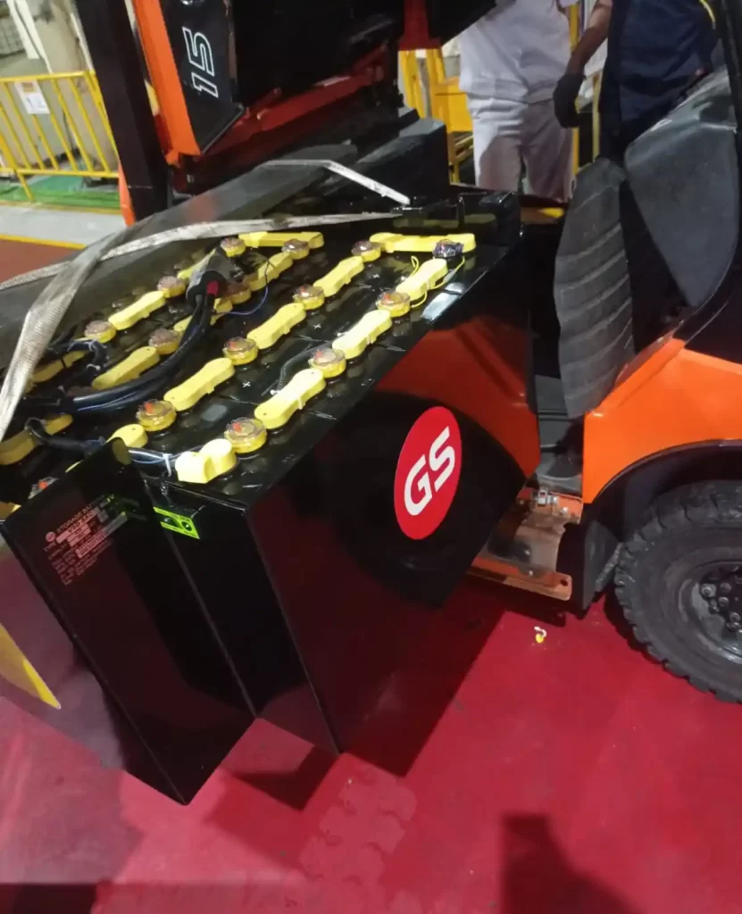 Jual battery forklift GS Yuasa kualitas terbaik